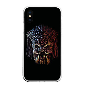 Чехол для iPhone XS Max матовый с принтом PREDATOR в Белгороде, Силикон | Область печати: задняя сторона чехла, без боковых панелей | 90 е | alien | predator | алфи аллен | кино | оливия манн | пришельцы | фильмы | хищник | чужой | шейн блэк