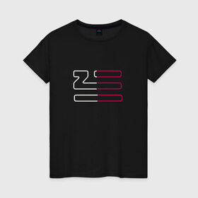 Женская футболка хлопок с принтом Intro ducing Zhu в Белгороде, 100% хлопок | прямой крой, круглый вырез горловины, длина до линии бедер, слегка спущенное плечо | zhu | стивен зу