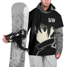 Накидка на куртку 3D с принтом Sword Art Online / SAO в Белгороде, 100% полиэстер |  | sao | sword art online | аниме | сао | сворд арт онлайн | эмблема