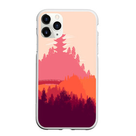 Чехол для iPhone 11 Pro матовый с принтом Firewatch в Белгороде, Силикон |  | campo santo | firewatch | арт | вечер | вид | горы | закат | игра | лес | озеро | олень | пейзаж | пожарный дозор | солнце | холмы