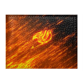 Обложка для студенческого билета с принтом FAIRY TAILS NATSU DRAGNEEL в Белгороде, натуральная кожа | Размер: 11*8 см; Печать на всей внешней стороне | Тематика изображения на принте: fairy tail | фейри теил | хвост феи
