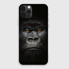 Чехол для iPhone 12 Pro Max с принтом Горилла 3D в Белгороде, Силикон |  | Тематика изображения на принте: горилла | животные | обезьянка