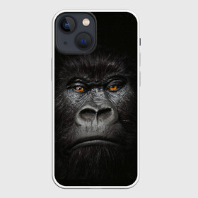 Чехол для iPhone 13 mini с принтом Горилла 3D в Белгороде,  |  | Тематика изображения на принте: горилла | животные | обезьянка