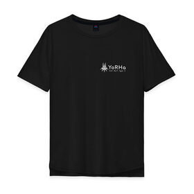 Мужская футболка хлопок Oversize с принтом Yorha Unit 9 Type S shirt в Белгороде, 100% хлопок | свободный крой, круглый ворот, “спинка” длиннее передней части | nier_automata