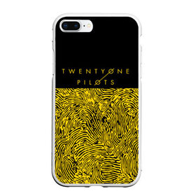 Чехол для iPhone 7Plus/8 Plus матовый с принтом TWENTY ONE PILOTS TOP в Белгороде, Силикон | Область печати: задняя сторона чехла, без боковых панелей | 21 pilots | 21p | music | rock | top | trench | twenty one pilots | группа | музыка | рок