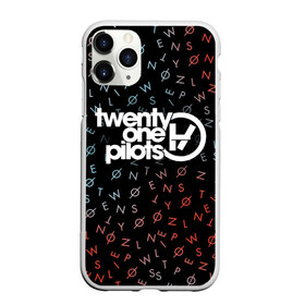 Чехол для iPhone 11 Pro матовый с принтом TWENTY ONE PILOTS TOP в Белгороде, Силикон |  | 21 pilots | 21p | music | rock | top | trench | twenty one pilots | группа | музыка | рок