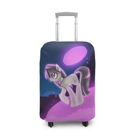 Чехол для чемодана 3D с принтом My Little Pony в Белгороде, 86% полиэфир, 14% спандекс | двустороннее нанесение принта, прорези для ручек и колес | little | magic | my | pony | дракон | дружба | единорог | искорка | пони | селестия | спайк | сумеречная | это чудо