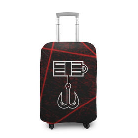 Чехол для чемодана 3D с принтом R6S KAPKAN в Белгороде, 86% полиэфир, 14% спандекс | двустороннее нанесение принта, прорези для ручек и колес | 6 | cybersport | esport | logo | pro league | rainbow | rainbow six siege | six | team | киберспорт | лого | радуга осада