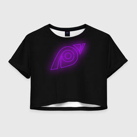 Женская футболка Cropp-top с принтом R6S JACKAL в Белгороде, 100% полиэстер | круглая горловина, длина футболки до линии талии, рукава с отворотами | 6 | cybersport | esport | logo | pro league | rainbow | rainbow six siege | six | team | киберспорт | лого | радуга осада