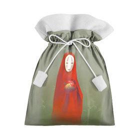 Подарочный 3D мешок с принтом Унесенные призраками в Белгороде, 100% полиэстер | Размер: 29*39 см | Тематика изображения на принте: spirited away | аниме | безликий | унесённые призраками | хаяо миядзаки