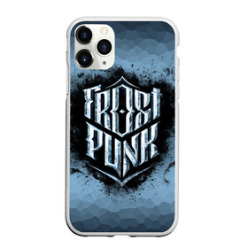 Чехол для iPhone 11 Pro матовый с принтом Frostpunk Logo в Белгороде, Силикон |  | frost punk | frostpunk | фрост панк | фростпанк