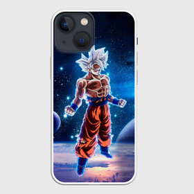 Чехол для iPhone 13 mini с принтом Goku on a planet в Белгороде,  |  | anime | dragon ball | аниме | гоку | драгон бол | дракона жемчуг