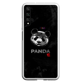 Чехол для Honor 20 с принтом Cygo - panda E в Белгороде, Силикон | Область печати: задняя сторона чехла, без боковых панелей | cygo | panda e | rap | бандана | гепард | голова | леонид вакальчук | медведь | мы бежим с тобой как будто от гепарда | надпись | панда е | реп | репер | рэп | рэпер | сайго | суго | цуго