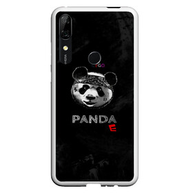 Чехол для Honor P Smart Z с принтом Cygo - panda E в Белгороде, Силикон | Область печати: задняя сторона чехла, без боковых панелей | cygo | panda e | rap | бандана | гепард | голова | леонид вакальчук | медведь | мы бежим с тобой как будто от гепарда | надпись | панда е | реп | репер | рэп | рэпер | сайго | суго | цуго