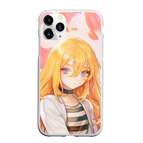 Чехол для iPhone 11 Pro матовый с принтом Satsuriku no Tenshi в Белгороде, Силикон |  | angels of death | anime | satsuriku no tenshi | ангел кровопролития | аниме