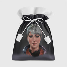 Подарочный 3D мешок с принтом Kara fan art в Белгороде, 100% полиэстер | Размер: 29*39 см | 2038 | become | connor | dbh | detroit | gamer | human | kara | андроид | девиант | детройт | кара | квест | коннор | маркус