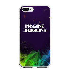 Чехол для iPhone 7Plus/8 Plus матовый с принтом IMAGINE DRAGONS в Белгороде, Силикон | Область печати: задняя сторона чехла, без боковых панелей | alteranative rock | imagone dragons | music | rap | rock | альтернативный рок | группа | драконы | музыка | музыканты | реп | рок