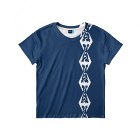 Детская футболка 3D с принтом THE ELDER SCROLLS в Белгороде, 100% гипоаллергенный полиэфир | прямой крой, круглый вырез горловины, длина до линии бедер, чуть спущенное плечо, ткань немного тянется | Тематика изображения на принте: 