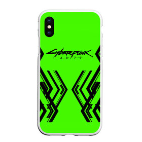 Чехол для iPhone XS Max матовый с принтом CyberPunk 2077 в Белгороде, Силикон | Область печати: задняя сторона чехла, без боковых панелей | cd projekt red | cyberpunk | cyberpunk 2077 | e3 | night city | ps4 | rpg | v | xbox | будущее | киберпанк | киберпанк 2077 | найт сити | от создателей ведьмака | рпг