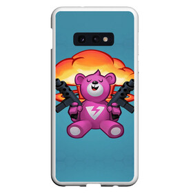 Чехол для Samsung S10E с принтом Fortnite Bear в Белгороде, Силикон | Область печати: задняя сторона чехла, без боковых панелей | Тематика изображения на принте: battle | bear | epic | fortnite | games | royale | save | soldier | teddy | teddybear | world | битва | королевская | медведь | мишка | солдат | фортнайт