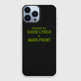 Чехол для iPhone 13 Pro Max с принтом Created by Lynch  Frost в Белгороде,  |  | david lynch | mark frost | twin peaks | твин пикс