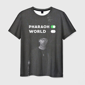 Мужская футболка 3D с принтом PharaON в Белгороде, 100% полиэфир | прямой крой, круглый вырез горловины, длина до линии бедер | deaddynasty | pharaoh | phuneral | фараон