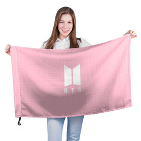 Флаг 3D с принтом BTS в Белгороде, 100% полиэстер | плотность ткани — 95 г/м2, размер — 67 х 109 см. Принт наносится с одной стороны | bts | bts army | j hope | jimin | jin | jungkook | k pop | rap monster | rapmon | suga | v | бтс | корея