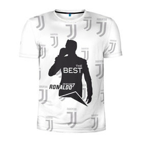 Мужская футболка 3D спортивная с принтом Ronaldo the best в Белгороде, 100% полиэстер с улучшенными характеристиками | приталенный силуэт, круглая горловина, широкие плечи, сужается к линии бедра | Тематика изображения на принте: 7 | cristiano | juventus | ronaldo | криштиану | роналду | ювентус
