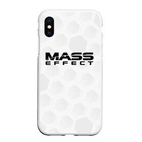 Чехол для iPhone XS Max матовый с принтом Mass Effect в Белгороде, Силикон | Область печати: задняя сторона чехла, без боковых панелей | effect | game | games | rpg | shepard | игра | игры | масс | рпг | шепард | эффект