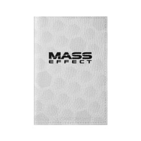 Обложка для паспорта матовая кожа с принтом Mass Effect в Белгороде, натуральная матовая кожа | размер 19,3 х 13,7 см; прозрачные пластиковые крепления | Тематика изображения на принте: effect | game | games | rpg | shepard | игра | игры | масс | рпг | шепард | эффект