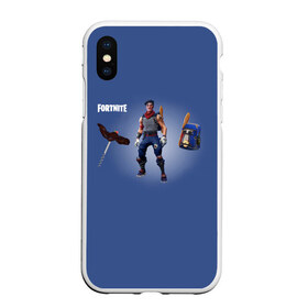 Чехол для iPhone XS Max матовый с принтом Fortnite Fan Art в Белгороде, Силикон | Область печати: задняя сторона чехла, без боковых панелей | Тематика изображения на принте: fortnite | save | the | world | битва | борьба | выживани | зомби | королевская | монстры | симулятора | фортнайт