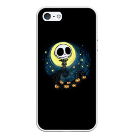 Чехол для iPhone 5/5S матовый с принтом The Nightmare Before Christmas в Белгороде, Силикон | Область печати: задняя сторона чехла, без боковых панелей | before | burton | christmas | horror | jack skellington | nightmare | tim | timothy | walter | бёртон | джек | перед | рождеством | скеллингтон | тим | тимоти | ужастик | ужасы | уолтер