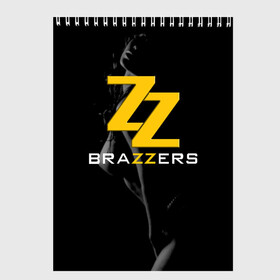 Скетчбук с принтом BRAZZERS в Белгороде, 100% бумага
 | 48 листов, плотность листов — 100 г/м2, плотность картонной обложки — 250 г/м2. Листы скреплены сверху удобной пружинной спиралью | Тематика изображения на принте: brazzers | верховный | графика | девушка | девушки | дом | изображение | картинка | красивая | круто | лучший | любовь | мода | молодёжная | рисунок | силуэт | современная | стиль | студия | творчество