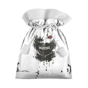 Подарочный 3D мешок с принтом Kaneki Ken (Tokyo Ghoul) #1 в Белгороде, 100% полиэстер | Размер: 29*39 см | anime | kaneki ken | tokyo ghoul | аниме | канеки кен | токийский гуль