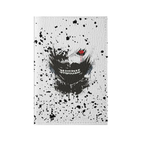 Обложка для паспорта матовая кожа с принтом Kaneki Ken (Tokyo Ghoul) #3 в Белгороде, натуральная матовая кожа | размер 19,3 х 13,7 см; прозрачные пластиковые крепления | anime | kaneki ken | tokyo ghoul | аниме | канеки кен | токийский гуль