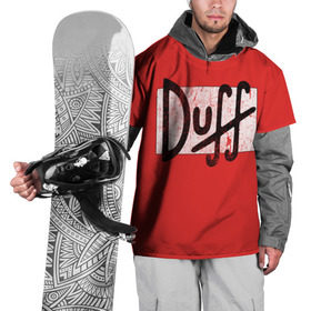 Накидка на куртку 3D с принтом Duff Beer в Белгороде, 100% полиэстер |  | beer | donut | duff | fun | homer | joke | simpson | simpsons | гомер | дафф | пончик | прикол | приколы | симпсон | симпсоны