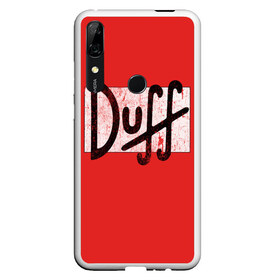 Чехол для Honor P Smart Z с принтом Duff Beer в Белгороде, Силикон | Область печати: задняя сторона чехла, без боковых панелей | Тематика изображения на принте: beer | donut | duff | fun | homer | joke | simpson | simpsons | гомер | дафф | пончик | прикол | приколы | симпсон | симпсоны