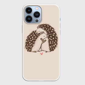 Чехол для iPhone 13 Pro Max с принтом Любовь Ежиков в Белгороде,  |  | cute | heart | hedgehog | hedgehogs | love | ежи | ежик | ежики | иголки | лапки | любовь | милый | обнимашки | пузико | пузо | сердечки | сердечко | смешной | ушки