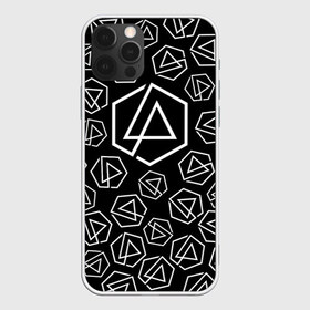 Чехол для iPhone 12 Pro Max с принтом LINKIN PARK PATTERN в Белгороде, Силикон |  | Тематика изображения на принте: alteranative rock | chester bennington | linkin park | logo | mike shinoda | music | rap | rock | альтернативный рок | группа | лого | музыка | реп | рок