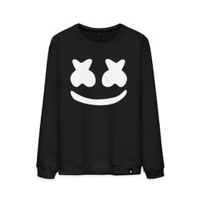Мужской свитшот хлопок с принтом Marshmello в Белгороде, 100% хлопок |  | dj | marshmello | marshmelo | диджей | клубная | клубняк | логотип | маршмелло | маршмеллоу | маршмело | маршмэллоу | музыка | смайлик | улыбка | электронная
