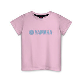 Детская футболка хлопок с принтом Yamaha jeans в Белгороде, 100% хлопок | круглый вырез горловины, полуприлегающий силуэт, длина до линии бедер | Тематика изображения на принте: jeans | yamaha | джинсы | ямаха