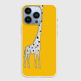 Чехол для iPhone 13 Pro с принтом Я Жираф в Белгороде,  |  | Тематика изображения на принте: animal | desert | giraffe | long | pattern | skin | tall | высокий | длинная | животное | животные | жираф | жирафы | пустыня | узор | шея