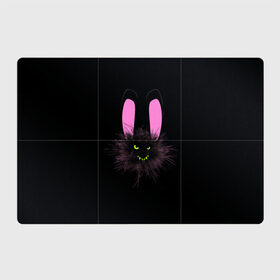Магнитный плакат 3Х2 с принтом Мрачный Зайчик в Белгороде, Полимерный материал с магнитным слоем | 6 деталей размером 9*9 см | creepy | ear | ears | rabbit | rabbits | scary | spooky | жуткий | зайцы | зайчик | зайчики | заяц | кролик | кролики | мрачный | страшный | ухо | уши | ушки
