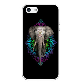 Чехол для iPhone 5/5S матовый с принтом Индийский Слон в Белгороде, Силикон | Область печати: задняя сторона чехла, без боковых панелей | africa | elephant | elephants | india | ornament | pattern | skin | tusks | африка | бивни | индия | кожа | орнамент | слон | слоненок | слоник | слоники | слоны | слонята | узор | хобот