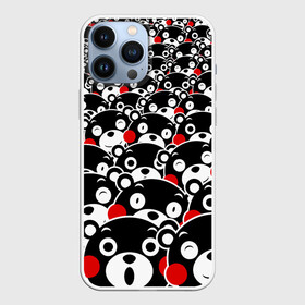 Чехол для iPhone 13 Pro Max с принтом Узор кумамонов в Белгороде,  |  | bear | japanese | kumamon | kumamoto | аниме | игрушка | кумамон | кумамото сапурайдзу | медведь | мишка | персонаж | талисман | япония