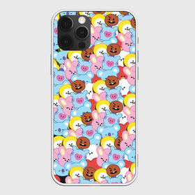 Чехол для iPhone 12 Pro Max с принтом BTS BT21 STICKERS в Белгороде, Силикон |  | bt21 | bts | bts army | bts stickers | j hope | jimin | jin | jungkook | k pop | rap monster | rapmon | suga | v | бтс | корея | стикеры bts