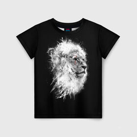 Детская футболка 3D с принтом Лев со Шрамом в Белгороде, 100% гипоаллергенный полиэфир | прямой крой, круглый вырез горловины, длина до линии бедер, чуть спущенное плечо, ткань немного тянется | africa | desert | lion | lions | predator | scarm | африка | лев | львенок | львица | львицы | львы | львята | пустыня | хищник | шрам