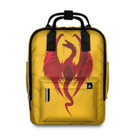 Женский рюкзак 3D с принтом Красный Дракон в Белгороде, 100% полиэстер | лямки с регулируемой длиной, сверху ручки, чтобы рюкзак нести как сумку. Основное отделение закрывается на молнию, как и внешний карман. Внутри два дополнительных кармана, один из которых закрывается на молнию. По бокам два дополнительных кармашка, куда поместится маленькая бутылочка
 | age | dragon | dragons | knight | knights | middle | red | viking | vikings | век | века | викинг | викинги | дракон | дракона | драконы | как | красный | приручить | рыцари | рыцарь | средние | средний