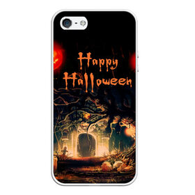 Чехол для iPhone 5/5S матовый с принтом Halloween в Белгороде, Силикон | Область печати: задняя сторона чехла, без боковых панелей | аниме | ведьма | девушка | зомби | ирландия | кладбище | колдун | кости | кошки | летучие | луна | мертвец | мёртвые | монстры | мыши | ночь | оборотни | пауки | паутина | подарок | праздник | свет | свечи