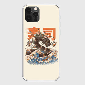 Чехол для iPhone 12 Pro Max с принтом Great Sushi Dragon в Белгороде, Силикон |  | 